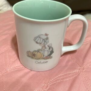 Precious moment, coffee cup